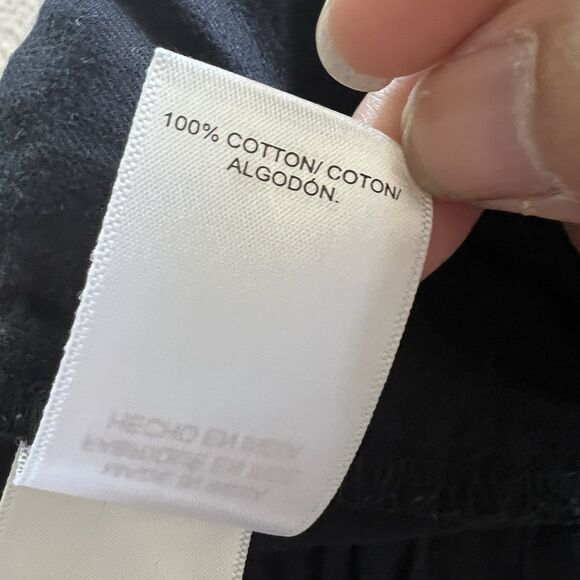 Lucky Brand Cotton Pants Womens Large Black Elastic Waist Drawstring Comfort - Picture 10 of 16